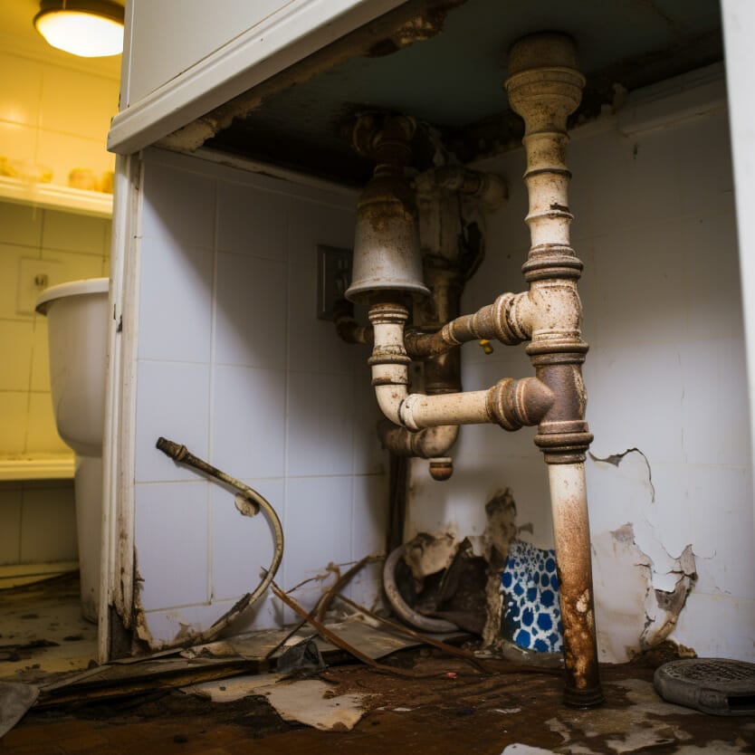 Leaking Pipe Under Kitchen Sink | DIY Plumbing Hacks